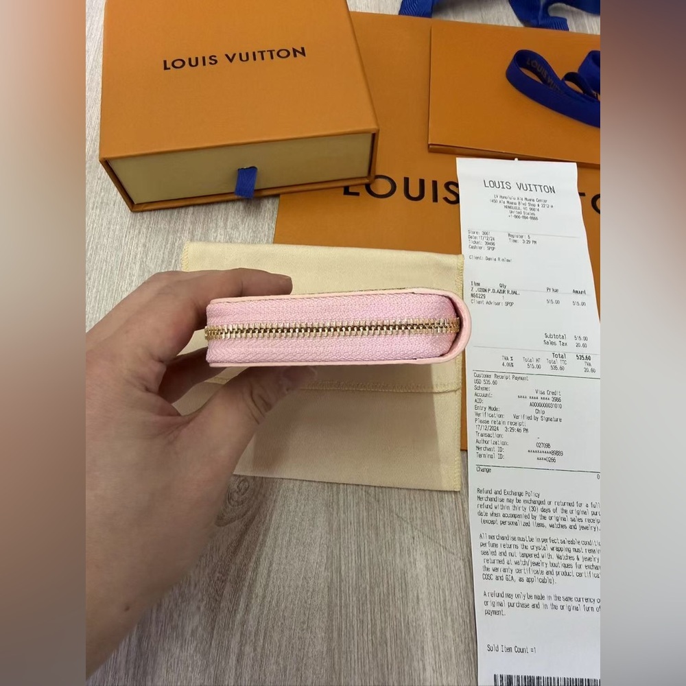 Louis Vuitton Damier Azur Zippy Coin Purse - Picture 7 of 15